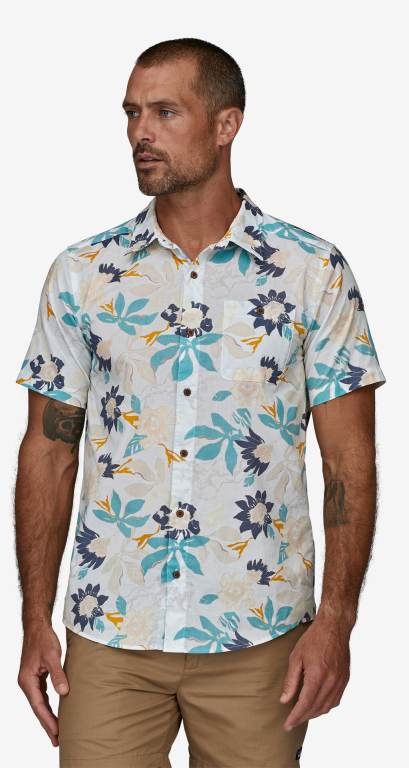 Camisas Patagonia Malihini PatalohaÂ® Hombre Marrom | HNHtQWu1