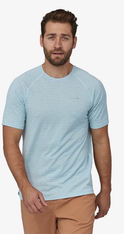 Camisas Patagonia Ridge Flow Correr Hombre Azules | N9ekYEWv