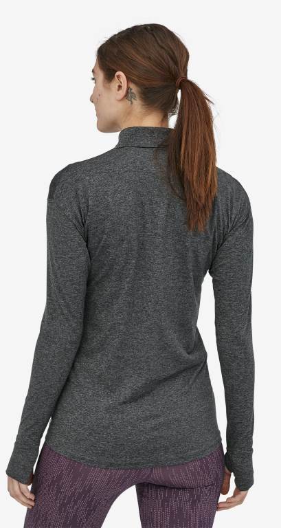 Camisas Patagonia Seabrook Zip-Neck Mujer Grises | 78B3eCE5