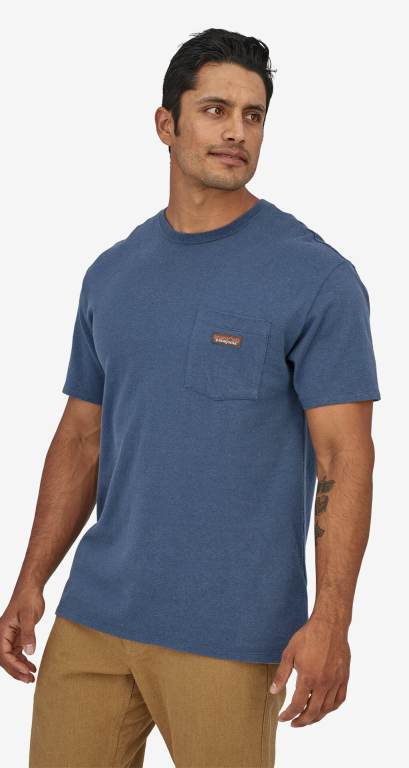 Camisas Patagonia Trabajo Pocket Hombre Grises Azules | 60K34tlV