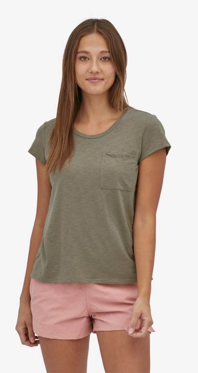 Camiseta Patagonia Mainstay Ligeros Mujer Verdes | dvCXMD7O