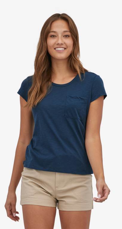 Camiseta Patagonia Mainstay Ligeros Mujer Azules | pzQAeZ7k