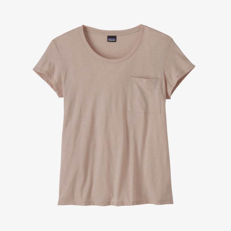 Camiseta Patagonia Mainstay Ligeros Mujer Grises Marrom | vTFWyggK