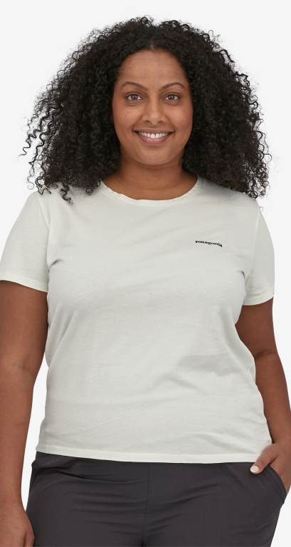 Camiseta Patagonia P-6 Mission Organic Algodon Mujer Dorados | GI8so0xi