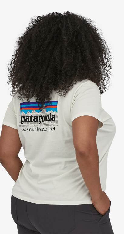 Camiseta Patagonia P-6 Mission Organic Algodon Mujer Dorados | GI8so0xi