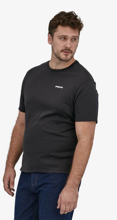 Camiseta Patagonia P-6 Mission Organic Algodon Hombre Morados | JVegQKeR