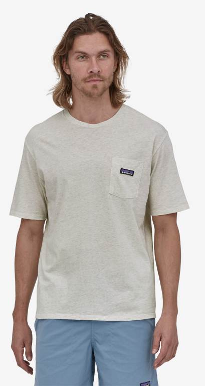 Camiseta Patagonia Regenerative Organic Certifiedâ„¢ Algodon Ligeros Pocket Hombre Negros | 1fe8XO3Q