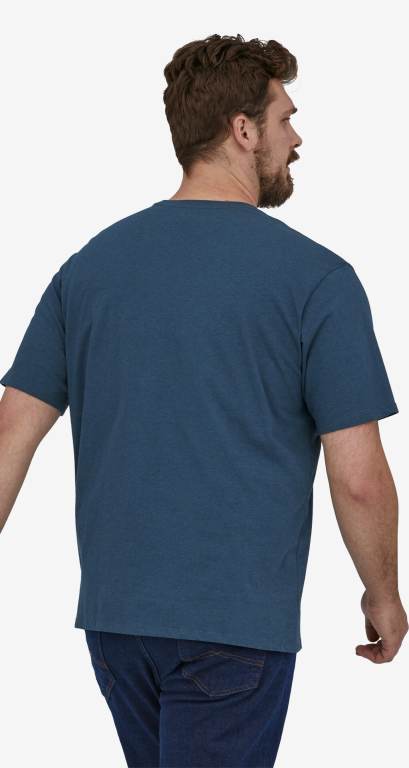 Camiseta Patagonia Regenerative Organic Certifiedâ„¢ Algodon Ligeros Pocket Hombre Negros | 1fe8XO3Q