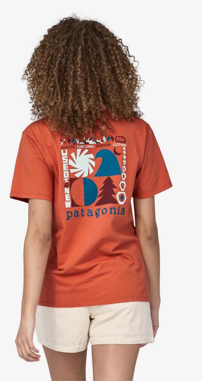 Camiseta Patagonia Spirited Seasons Organic Unisex Coral | k9f4mcbE