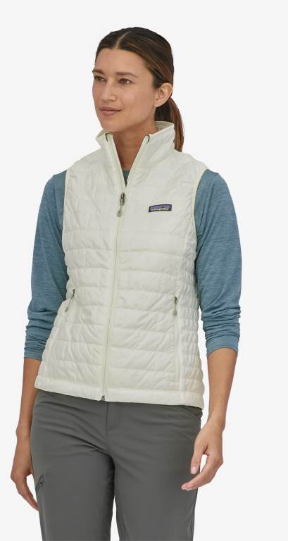 Chalecos Patagonia Nano PuffÂ® Mujer Blancos | tFmehipu