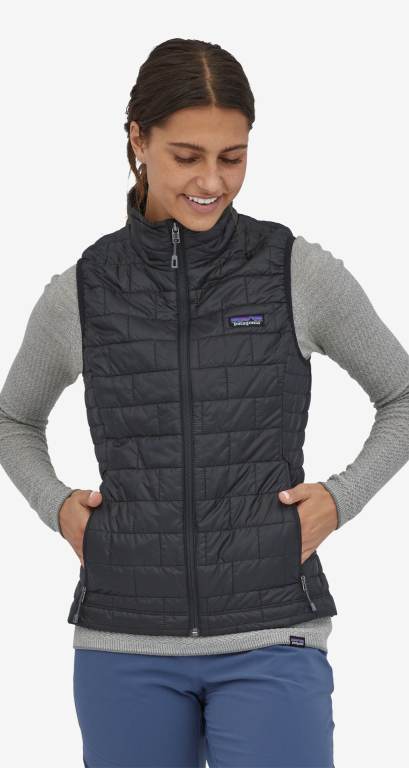 Chalecos Patagonia Nano PuffÂ® Mujer Negros | KL7Q0KfN