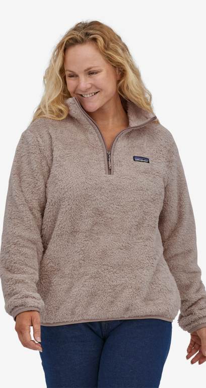 Chaquetas De Lana Patagonia Los Gatos 1/4-Zip Mujer Grises Marrom | nR6z9Hwj