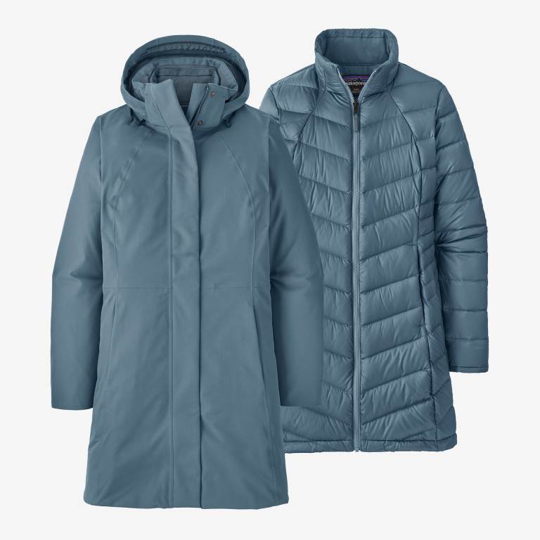 Chaquetas Parka Patagonia Tres 3-in-1 Mujer Grises | 0C3CZSHY