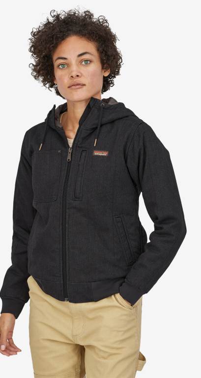 Chaquetas Patagonia All Seasons Hemp Lona Bomber Mujer Negros | BH2YA8m1