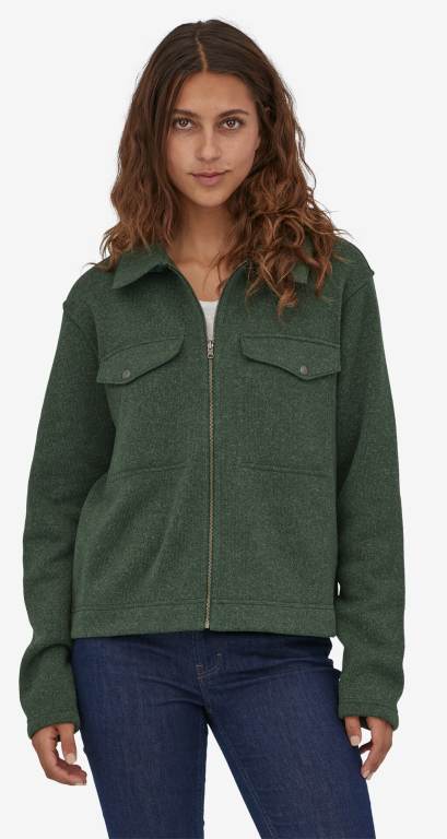 Chaquetas Patagonia Better Â® Zippered Chore Mujer Verdes | iusDQIcw