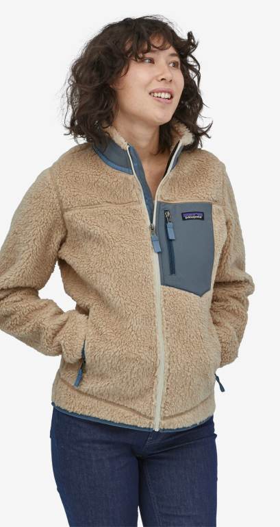 Chaquetas Patagonia Classic Retro-XÂ® Windproof Mujer Azules | 8jNtqDAS