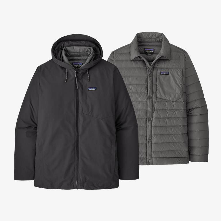 Chaquetas Patagonia Downdrift 3-in-1 Hombre Negros | nCO4ymjh