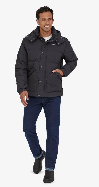 Chaquetas Patagonia Downdrift Hombre Negros | fwJObdL6