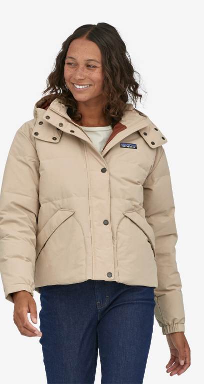 Chaquetas Patagonia Downdrift Mujer Azules | iIHxLSWb