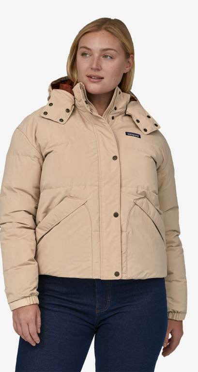 Chaquetas Patagonia Downdrift Mujer Azules | iIHxLSWb