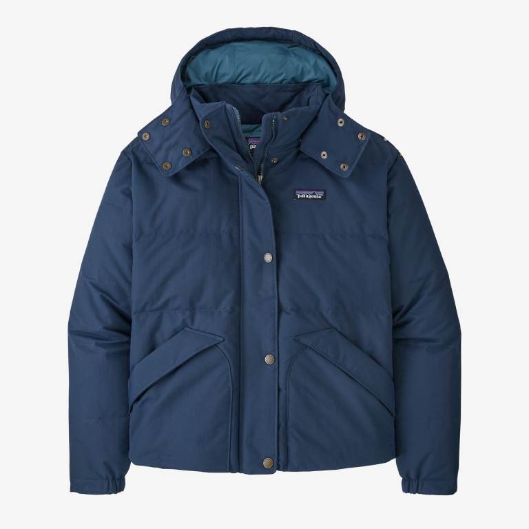 Chaquetas Patagonia Downdrift Mujer Azules | iIHxLSWb