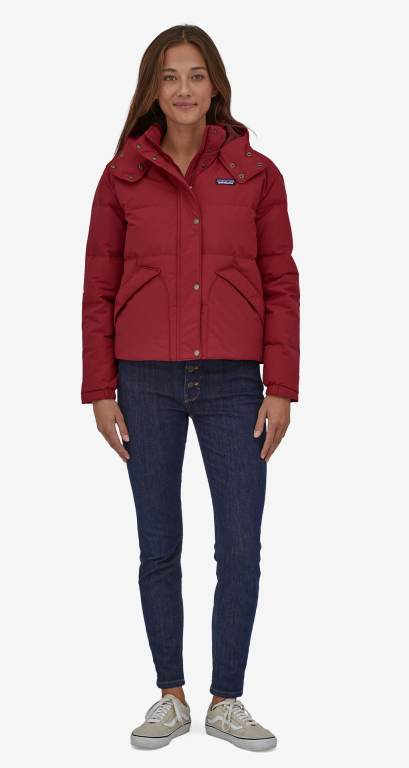 Chaquetas Patagonia Downdrift Mujer Rojos | uYK6XP0X