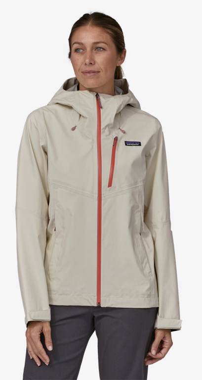 Chaquetas Patagonia Granite Crest 3-Layer Rain Mujer Blancos | 56prA1PO