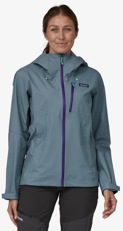 Chaquetas Patagonia Granite Crest 3-Layer Rain Mujer Grises Claro | Wd1ElecS