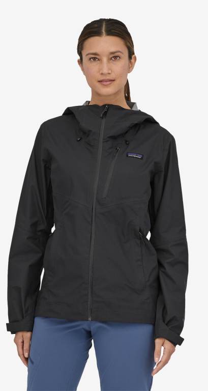 Chaquetas Patagonia Granite Crest 3-Layer Rain Mujer Negros | pRuMPItz