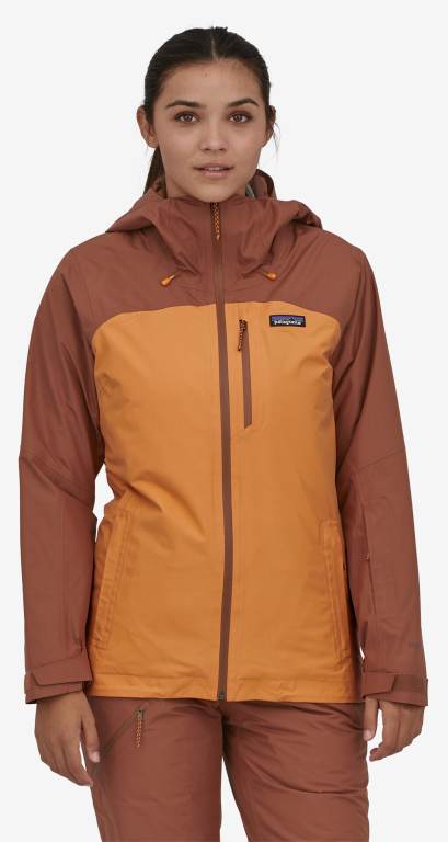 Chaquetas Patagonia Insulated Powder Town Ski/Snowboard Mujer Marrom | QwTTufKL