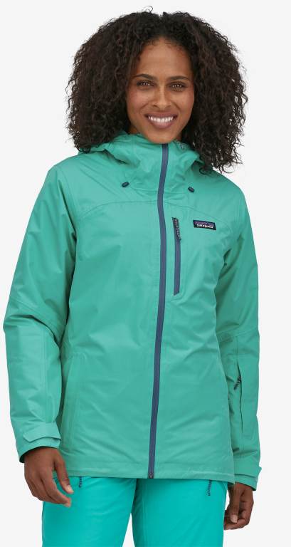 Chaquetas Patagonia Insulated Powder Town Ski/Snowboard Mujer Turquesa | gxlrnHt6