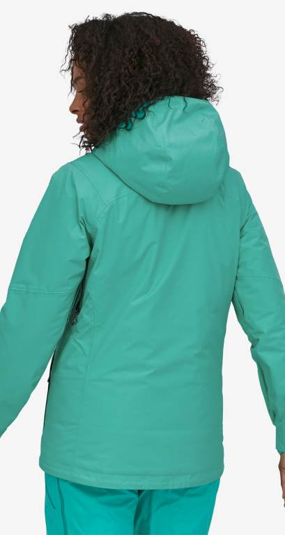 Chaquetas Patagonia Insulated Powder Town Ski/Snowboard Mujer Turquesa | gxlrnHt6