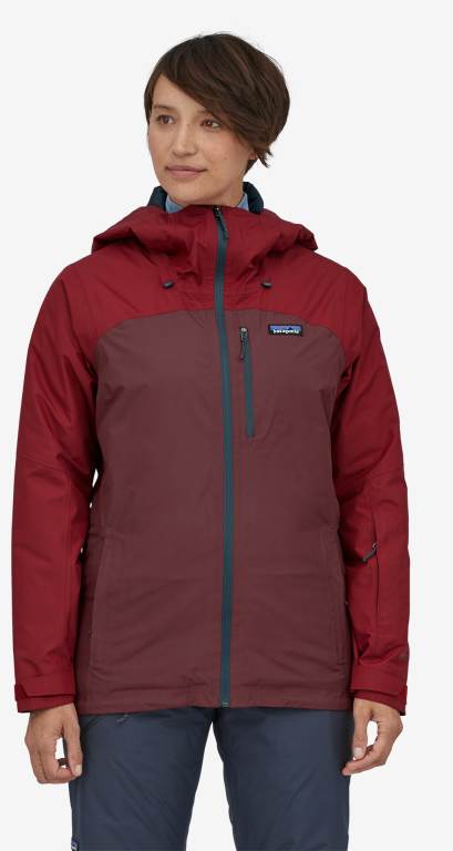 Chaquetas Patagonia Insulated Powder Town Ski/Snowboard Mujer Rojos | xRHvaldz