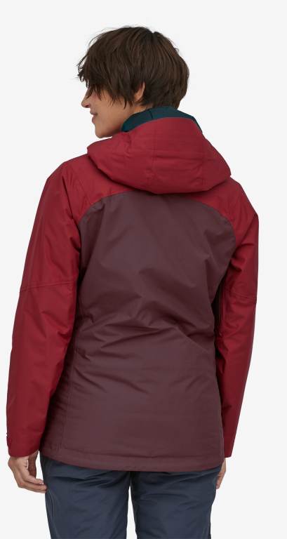 Chaquetas Patagonia Insulated Powder Town Ski/Snowboard Mujer Rojos | xRHvaldz