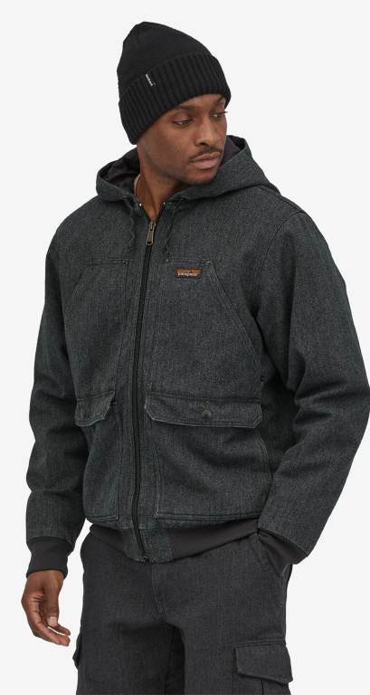 Chaquetas Patagonia Iron Forge HempÂ® Lona Encapuchado Hombre Negros | 2qFJI2hb