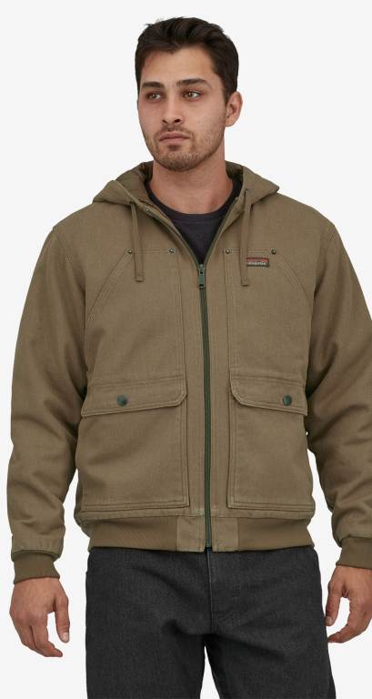 Chaquetas Patagonia Iron Forge HempÂ® Lona Encapuchado Hombre Grises Oscuro | rpnFdxie