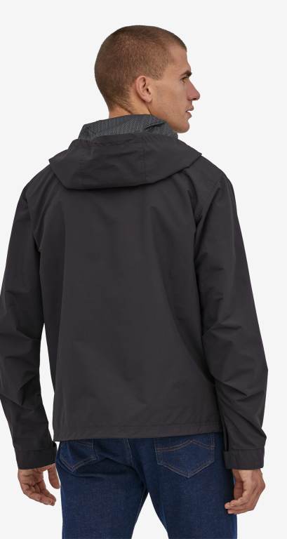 Chaquetas Patagonia Isthmus Utility Hombre Negros | CfuemmF0