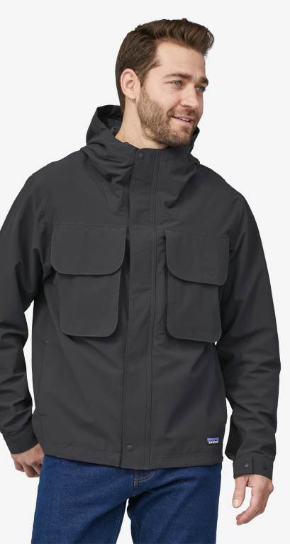 Chaquetas Patagonia Isthmus Utility Transitional Hombre Negros | NcCv2k99