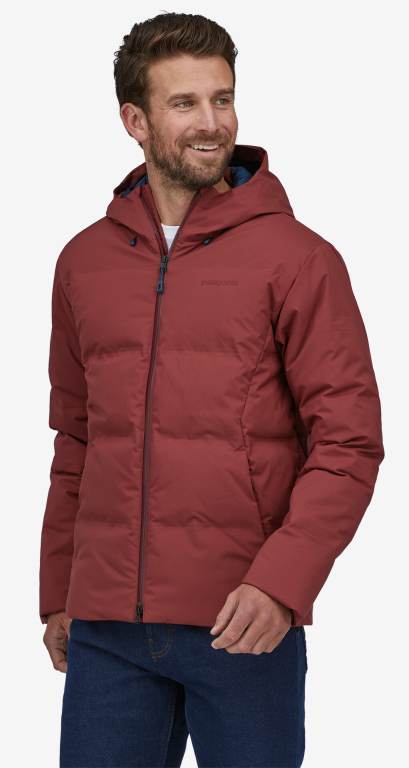 Chaquetas Patagonia Jackson Glacier Down Hombre Rojos | 8zwYbBRL