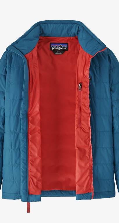 Chaquetas Patagonia Kids' Nano PuffÂ® Brick Quilt Niños Blue/Navy | 4lyo2uSq