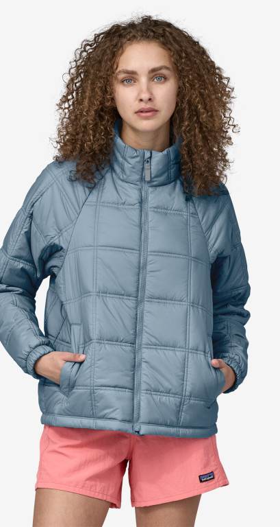 Chaquetas Patagonia Lost Canyon Insulated Transitional Mujer Grises Claro | V02Jc2hu