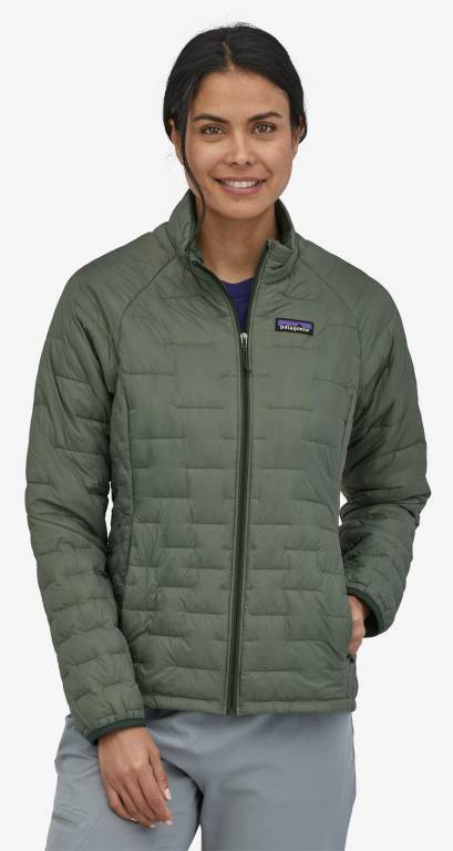 Chaquetas Patagonia Micro PuffÂ® Insulated Mujer Verdes | CVnCGUQ0