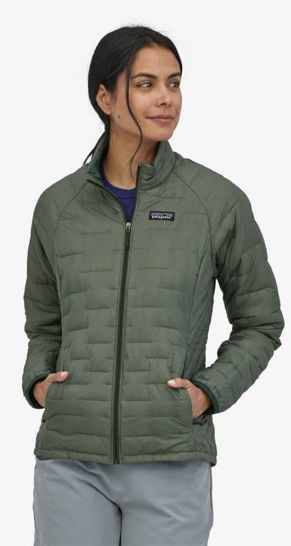 Chaquetas Patagonia Micro PuffÂ® Insulated Mujer Verdes | CVnCGUQ0