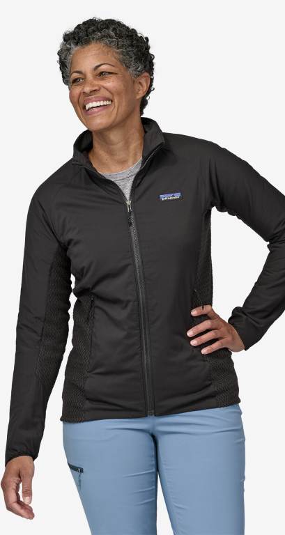 Chaquetas Patagonia Nano-AirÂ® Light Híbrido Insulated Mujer Negros | 4QWG3EIl