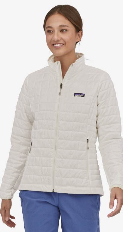 Chaquetas Patagonia Nano PuffÂ® Mujer Blancos | edOW2C5T