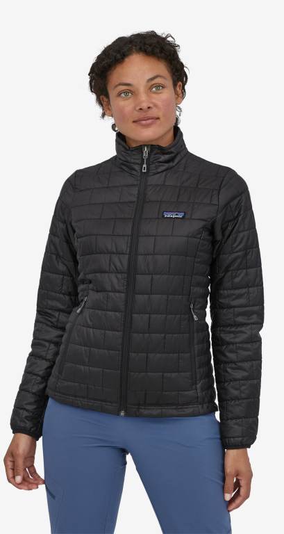 Chaquetas Patagonia Nano PuffÂ® Mujer Negros | d3T4scHf