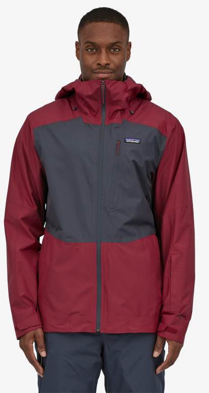 Chaquetas Patagonia Powder Town Ski/Snowboard Hombre Rojos | kIIZinCL