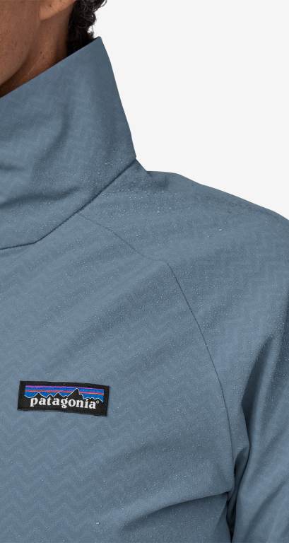 Chaquetas Patagonia R1Â® CrossStrata Mujer Azules | 5MqH1gW7