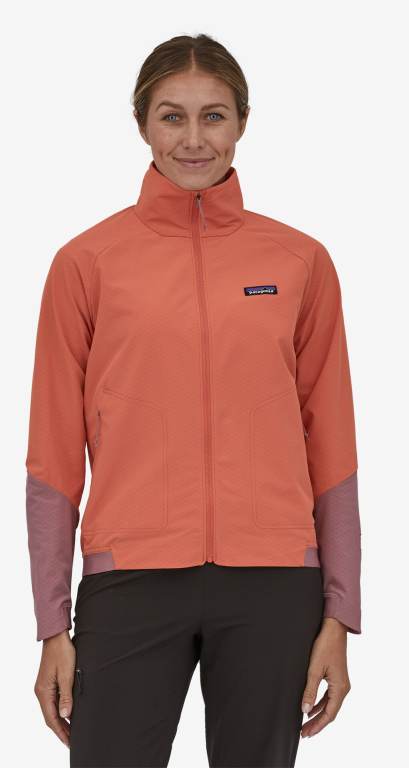 Chaquetas Patagonia R1Â® CrossStrata Mujer Coral | MDHY4Vlb