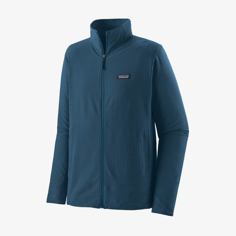 Chaquetas Patagonia R1Â® TechFace Hombre Azules | Ee61Ku1y